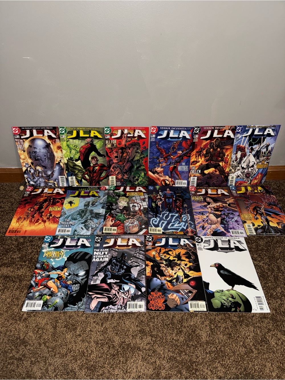 Lot of Justice League of America Comics #52-67